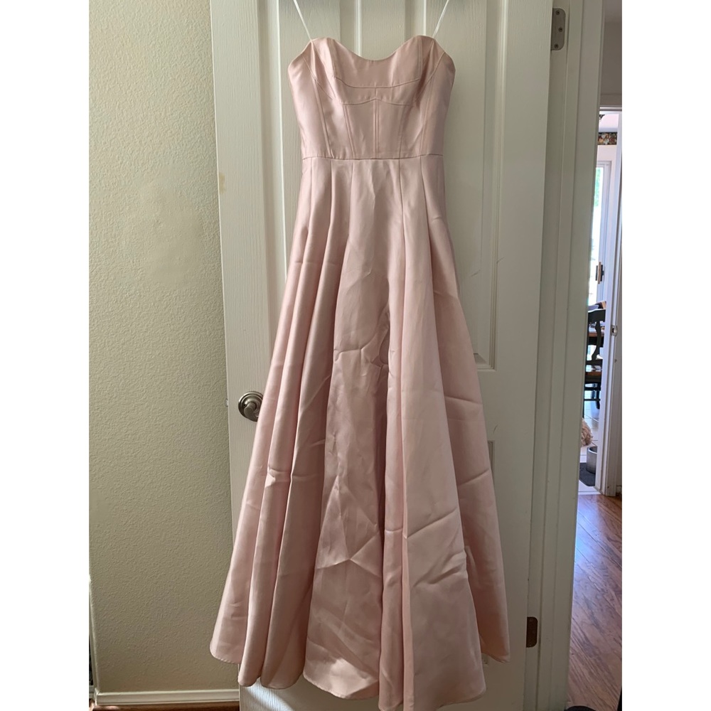 Light pink size 8 ABS gown